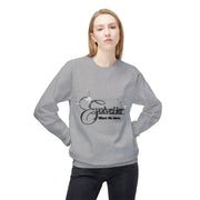 Crewneck Sweatshirt — "Goheller: About No More" Retro Script Graphic