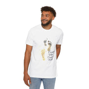 T-Shirt — 'Carried When I Couldn't Walk' Inspirational Footprints Tee