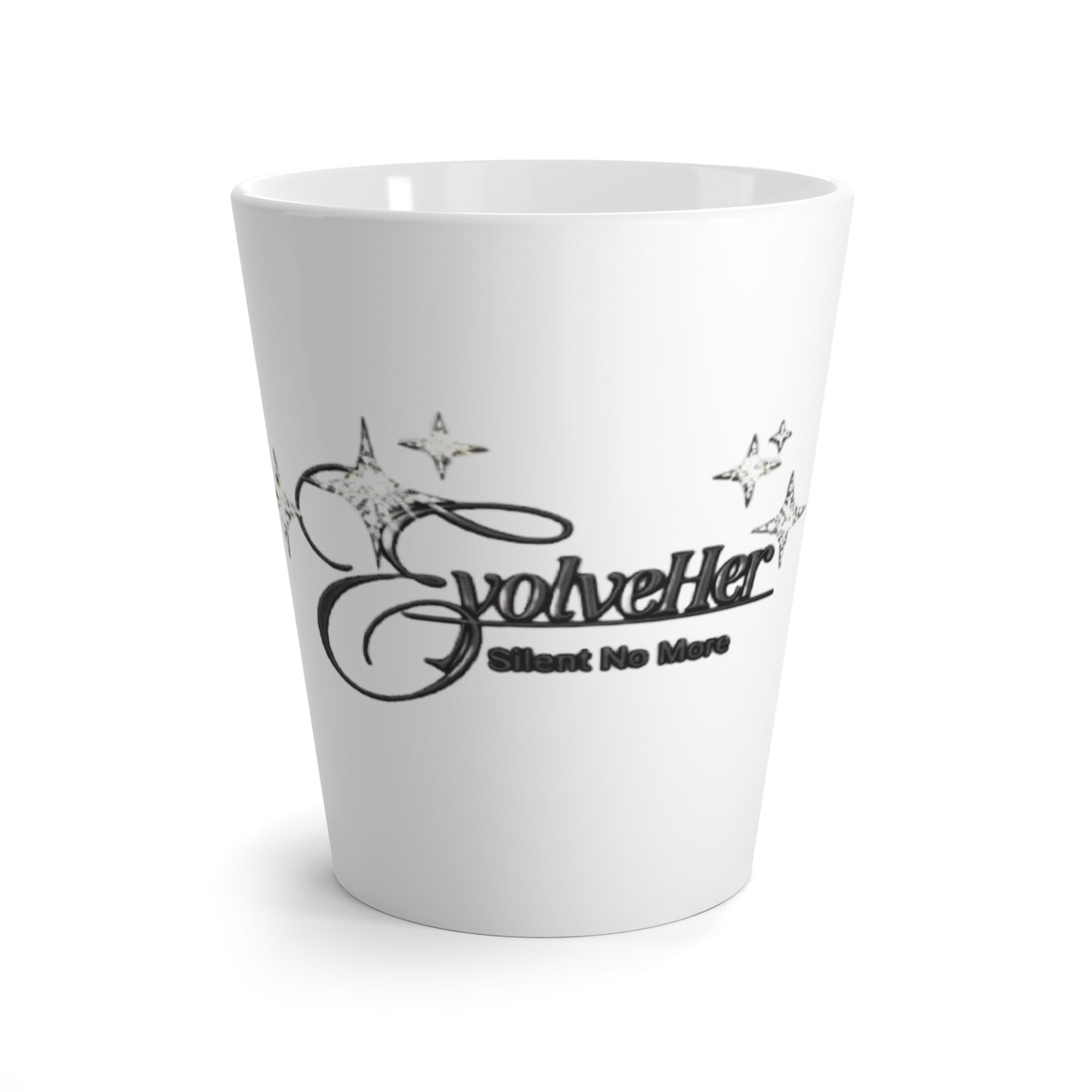 Latte Mug – “Goheller” Script Logo Coffee Mug (Stylish Retro Graphic)