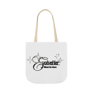 Tote Bag — 'Godwiller' Black Script Logo Canvas Tote (Everyday Carry, Grocery & Gift)