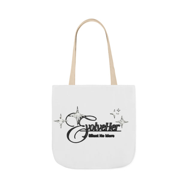 Tote Bag — 'Godwiller' Black Script Logo Canvas Tote (Everyday Carry, Grocery & Gift)