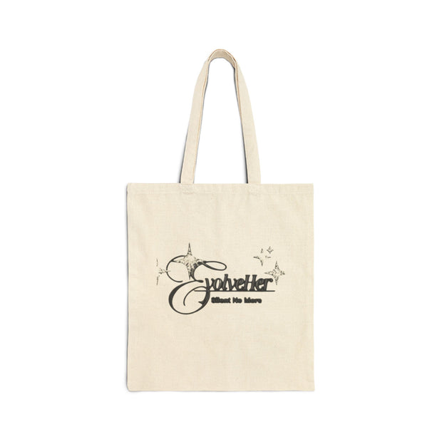 Tote Bag — 'Stardust' Graphic Cotton Canvas Shopper