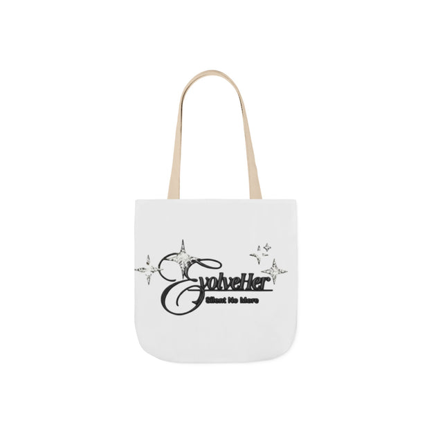 Tote Bag — 'Godwiller' Black Script Logo Canvas Tote (Everyday Carry, Grocery & Gift)