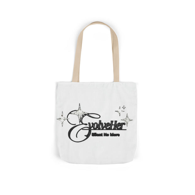 Tote Bag — 'Godwiller' Black Script Logo Canvas Tote (Everyday Carry, Grocery & Gift)
