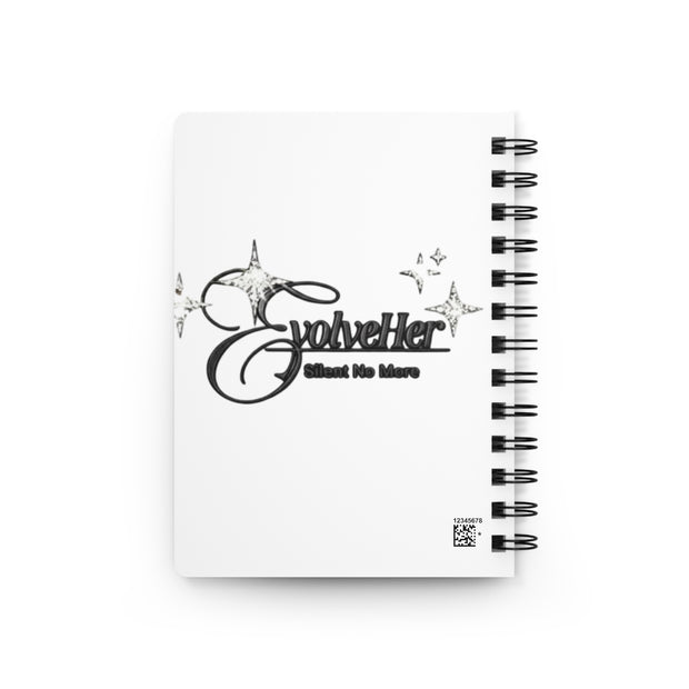 EvolveHer 'Shoot for More' Spiral Journal — Inspirational Women's Notebook