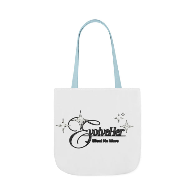 Tote Bag — 'Godwiller' Black Script Logo Canvas Tote (Everyday Carry, Grocery & Gift)