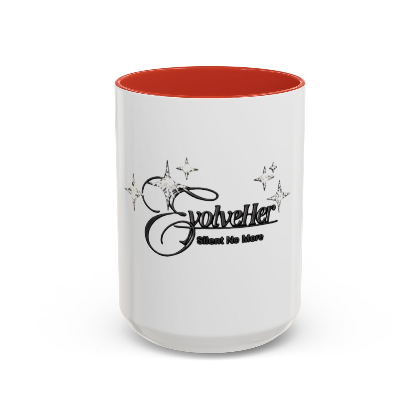 Gothic Sparkle Coffee Mug — “SpookyHer About To Haunt” Accent Ceramic Mug (11/15oz)