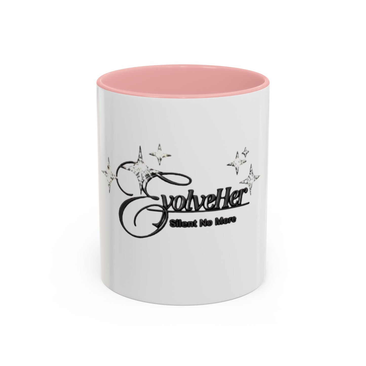 Gothic Sparkle Coffee Mug — “SpookyHer About To Haunt” Accent Ceramic Mug (11/15oz)