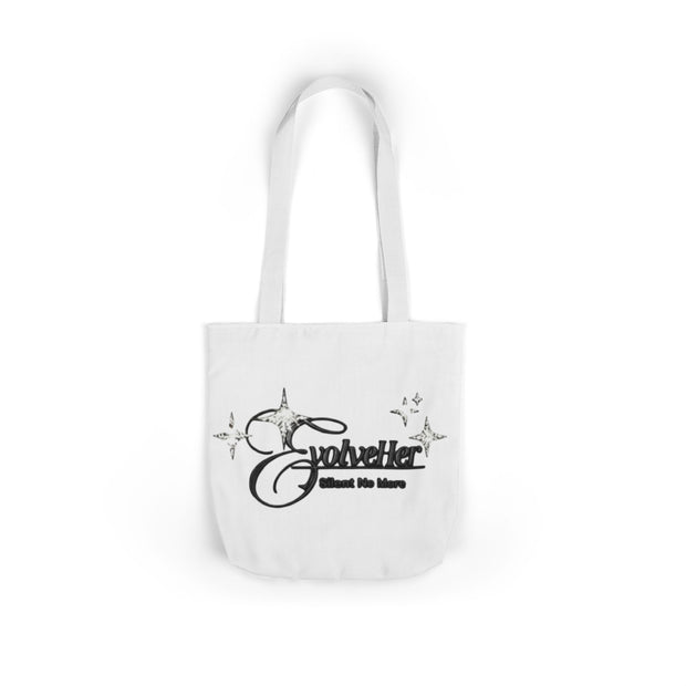 Tote Bag — 'Godwiller' Black Script Logo Canvas Tote (Everyday Carry, Grocery & Gift)