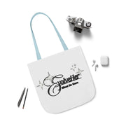 Tote Bag — 'Godwiller' Black Script Logo Canvas Tote (Everyday Carry, Grocery & Gift)