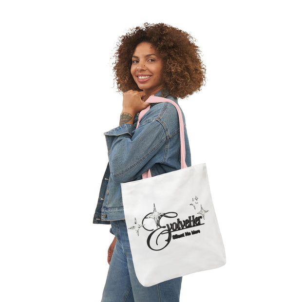 Tote Bag — 'Godwiller' Black Script Logo Canvas Tote (Everyday Carry, Grocery & Gift)