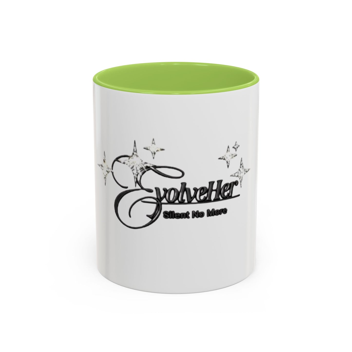 Gothic Sparkle Coffee Mug — “SpookyHer About To Haunt” Accent Ceramic Mug (11/15oz)