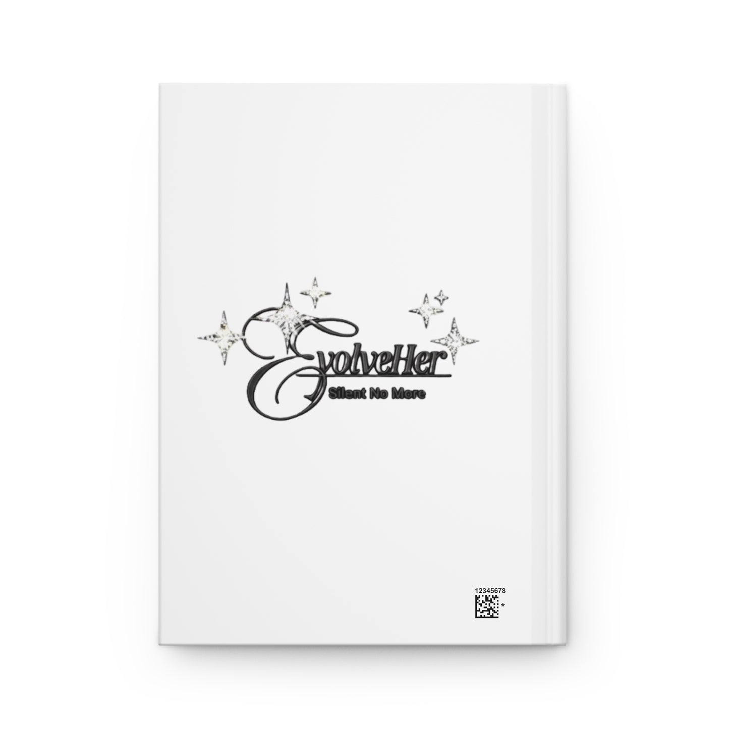 Hardcover Journal — 'Godvelher' Script Logo Sparkle Notebook