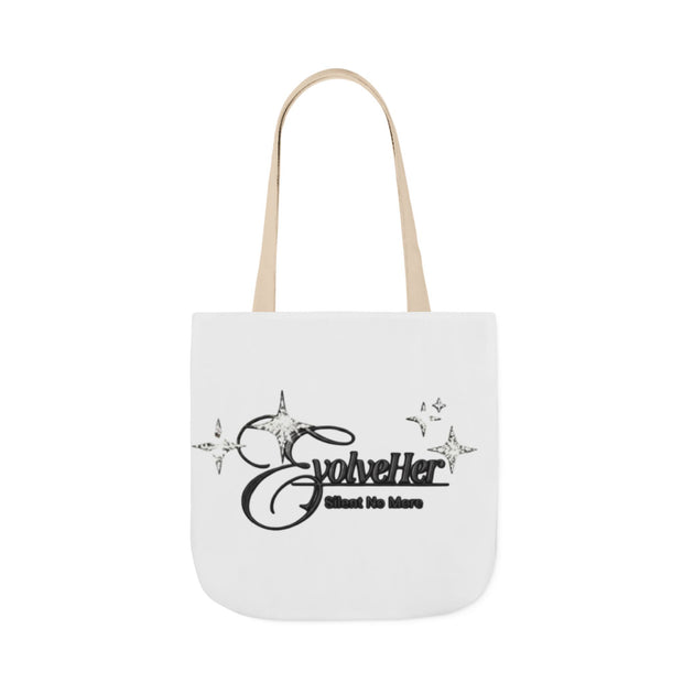 Tote Bag — 'Godwiller' Black Script Logo Canvas Tote (Everyday Carry, Grocery & Gift)