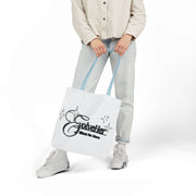 Tote Bag — 'Godwiller' Black Script Logo Canvas Tote (Everyday Carry, Grocery & Gift)