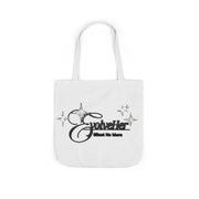 Tote Bag — 'Godwiller' Black Script Logo Canvas Tote (Everyday Carry, Grocery & Gift)