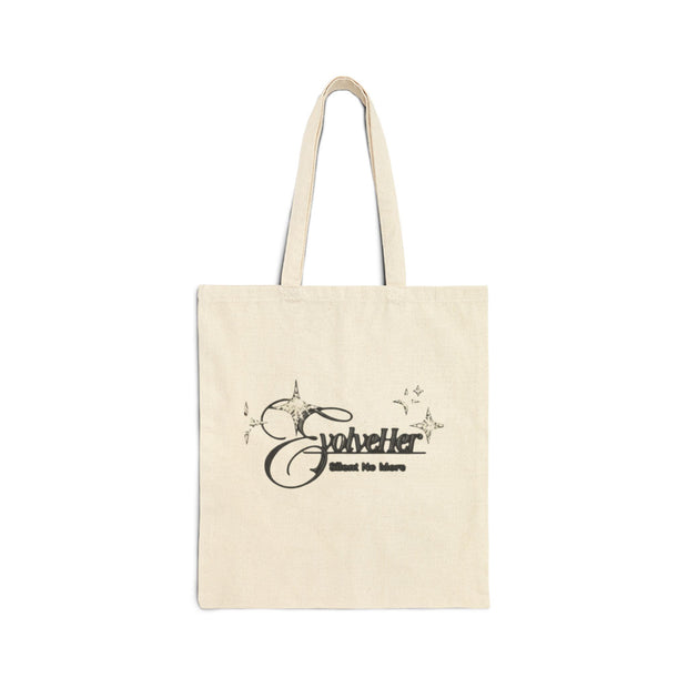 Tote Bag — 'Stardust' Graphic Cotton Canvas Shopper