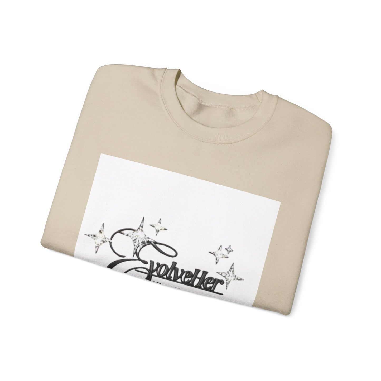 Crewneck Sweatshirt “SolveHer — Silent No More” Feminist Empowerment Logo