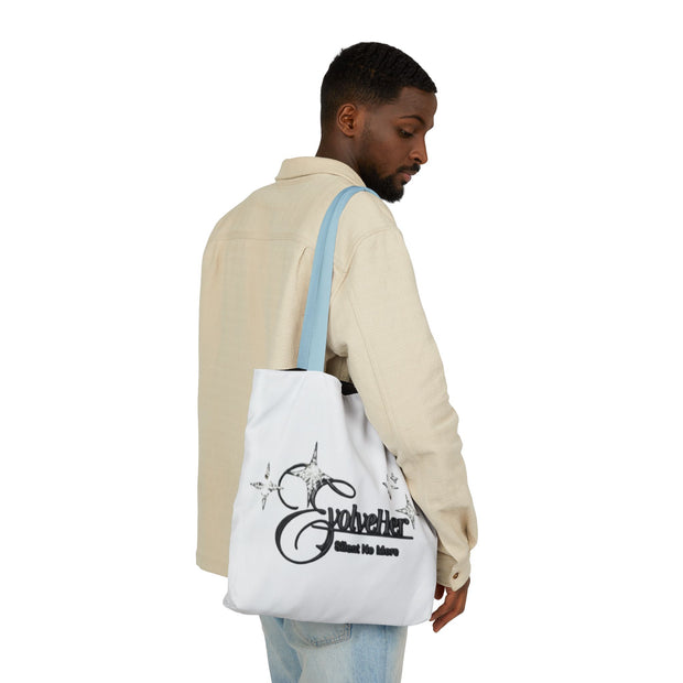 Tote Bag — 'Godwiller' Black Script Logo Canvas Tote (Everyday Carry, Grocery & Gift)