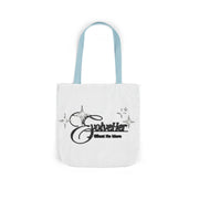 Tote Bag — 'Godwiller' Black Script Logo Canvas Tote (Everyday Carry, Grocery & Gift)