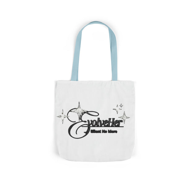 Tote Bag — 'Godwiller' Black Script Logo Canvas Tote (Everyday Carry, Grocery & Gift)
