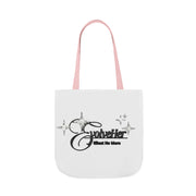 Tote Bag — 'Godwiller' Black Script Logo Canvas Tote (Everyday Carry, Grocery & Gift)