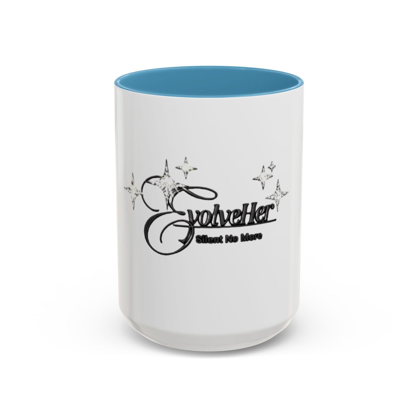 Gothic Sparkle Coffee Mug — “SpookyHer About To Haunt” Accent Ceramic Mug (11/15oz)