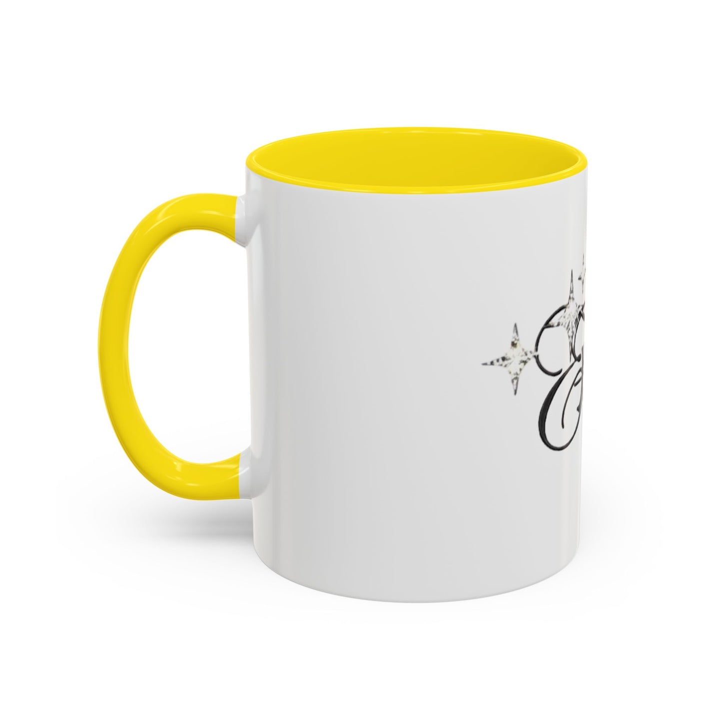 Gothic Sparkle Coffee Mug — “SpookyHer About To Haunt” Accent Ceramic Mug (11/15oz)