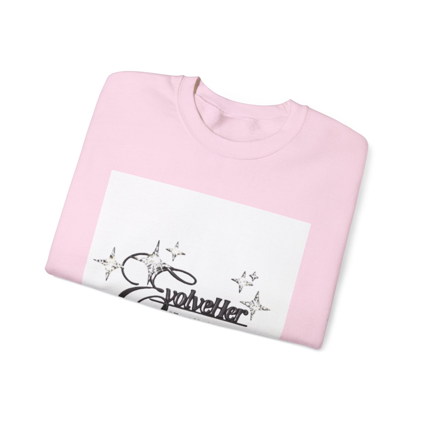 Crewneck Sweatshirt “SolveHer — Silent No More” Feminist Empowerment Logo