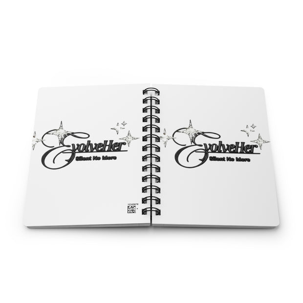 EvolveHer 'Shoot for More' Spiral Journal — Inspirational Women's Notebook