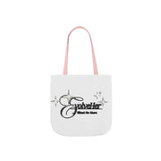 Tote Bag — 'Godwiller' Black Script Logo Canvas Tote (Everyday Carry, Grocery & Gift)