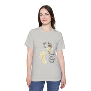T-Shirt — 'Carried When I Couldn't Walk' Inspirational Footprints Tee