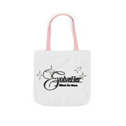 Tote Bag — 'Godwiller' Black Script Logo Canvas Tote (Everyday Carry, Grocery & Gift)
