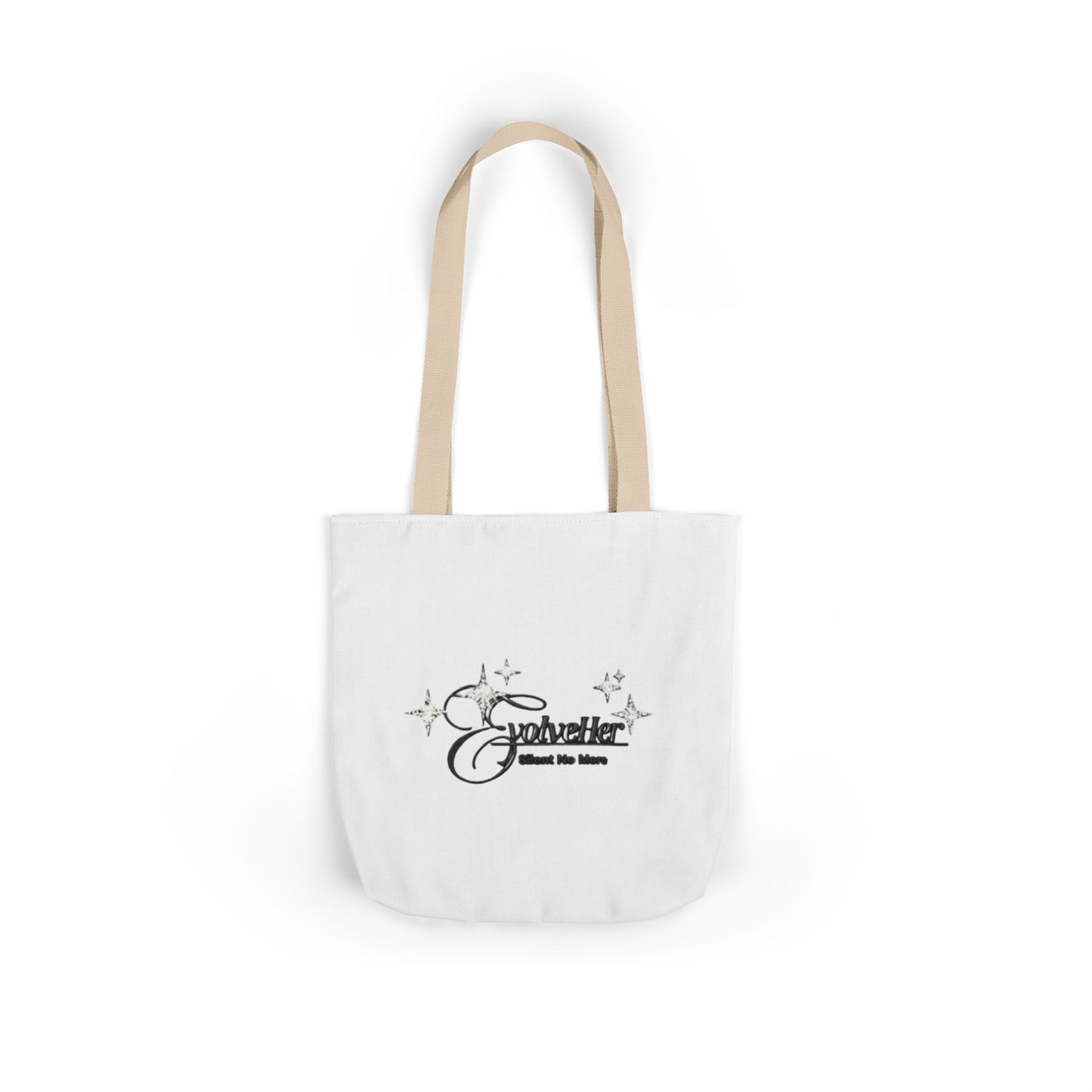 Canvas Tote Bag — 'Gibraltar' Logo Floral Eco Shopper