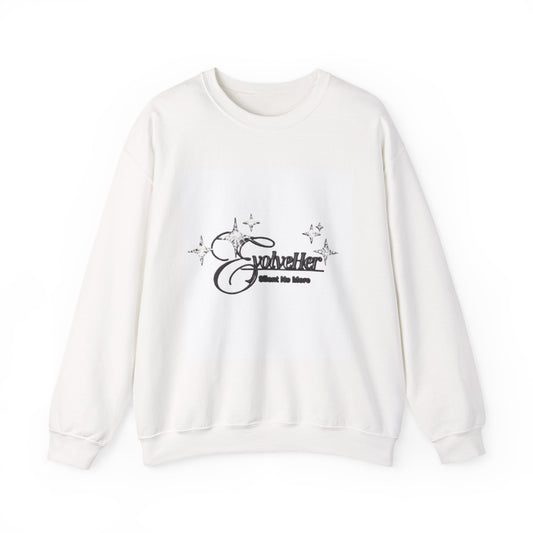 Crewneck Sweatshirt “SolveHer — Silent No More” Feminist Empowerment Logo