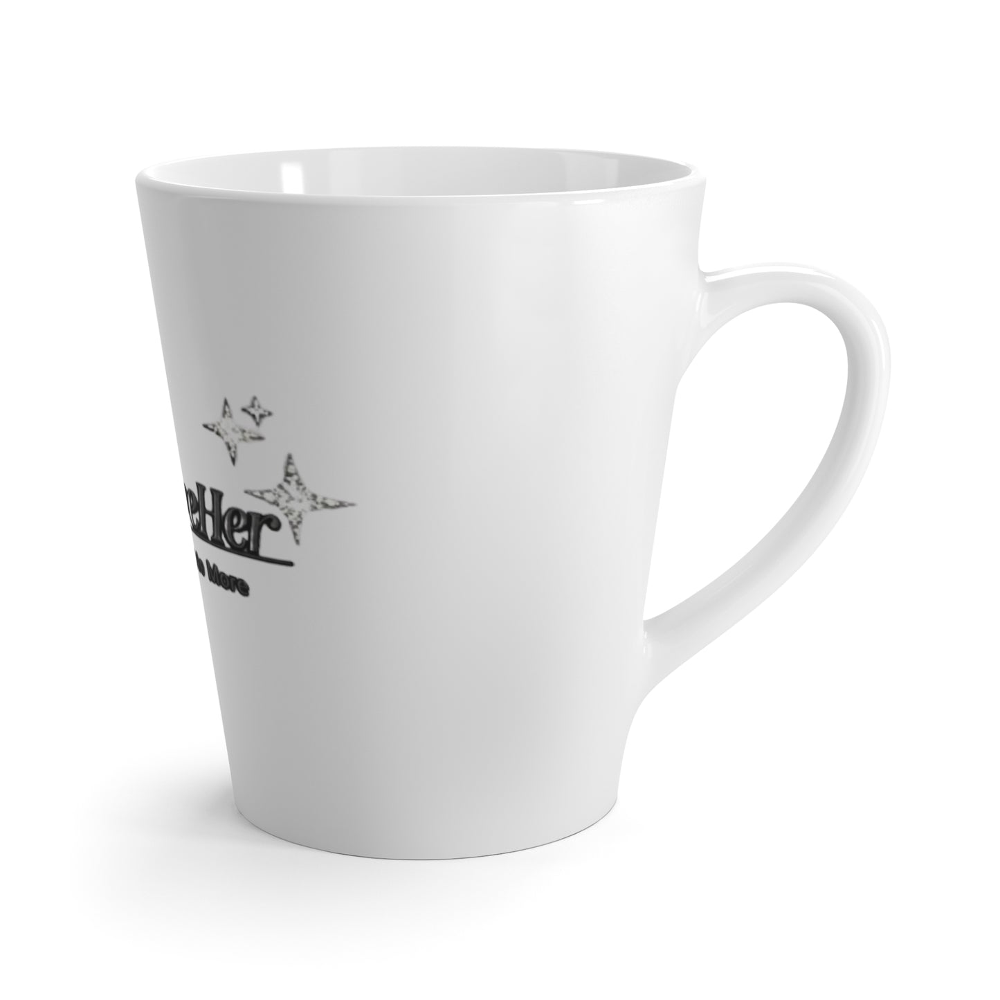 Latte Mug – “Goheller” Script Logo Coffee Mug (Stylish Retro Graphic)