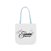 Tote Bag — 'Godwiller' Black Script Logo Canvas Tote (Everyday Carry, Grocery & Gift)