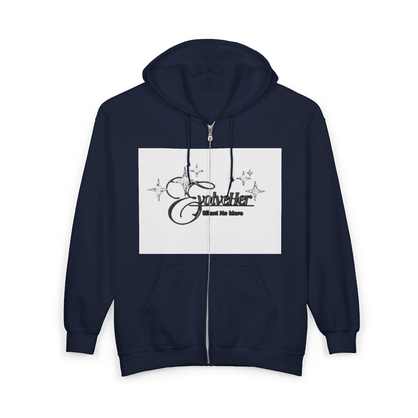 Sparkle Zip Hoodie - "Sparkle and Shine" Graphic Full-Zip Sweatshirt