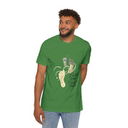 T-Shirt — 'Carried When I Couldn't Walk' Inspirational Footprints Tee