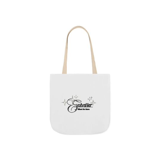 Canvas Tote Bag — 'Gibraltar' Logo Floral Eco Shopper