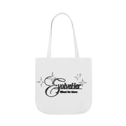 Tote Bag — 'Godwiller' Black Script Logo Canvas Tote (Everyday Carry, Grocery & Gift)