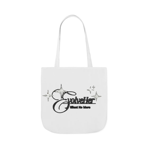 Tote Bag — 'Godwiller' Black Script Logo Canvas Tote (Everyday Carry, Grocery & Gift)