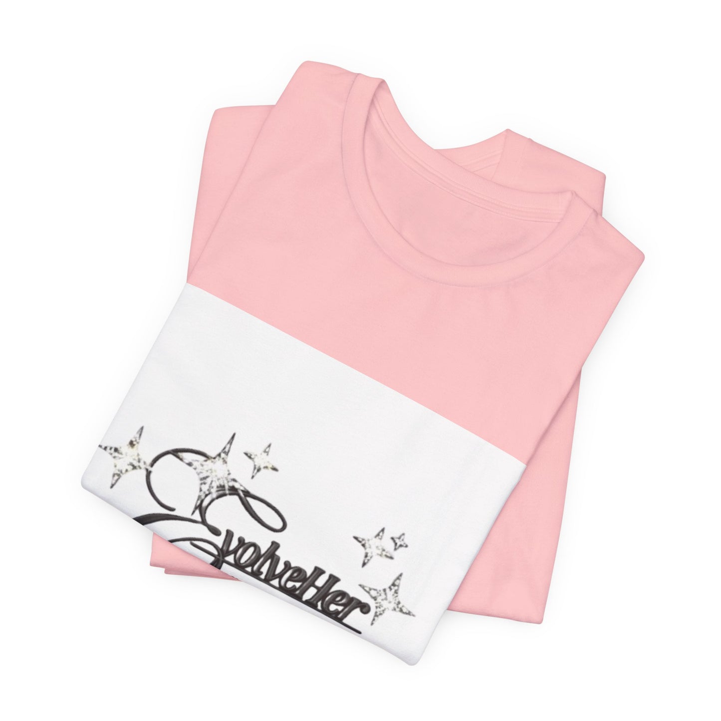 Traveller Glitter Script Tee — 'Around the Moon' Retro Graphic T-Shirt