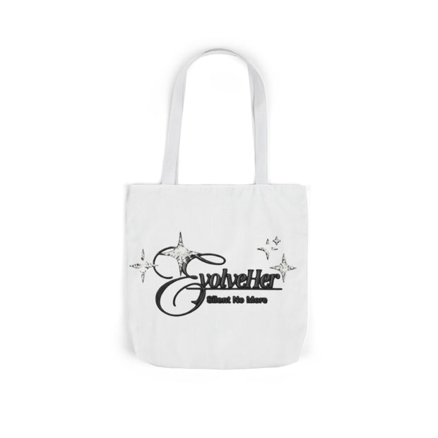 Tote Bag — 'Godwiller' Black Script Logo Canvas Tote (Everyday Carry, Grocery & Gift)