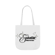 Tote Bag — 'Godwiller' Black Script Logo Canvas Tote (Everyday Carry, Grocery & Gift)