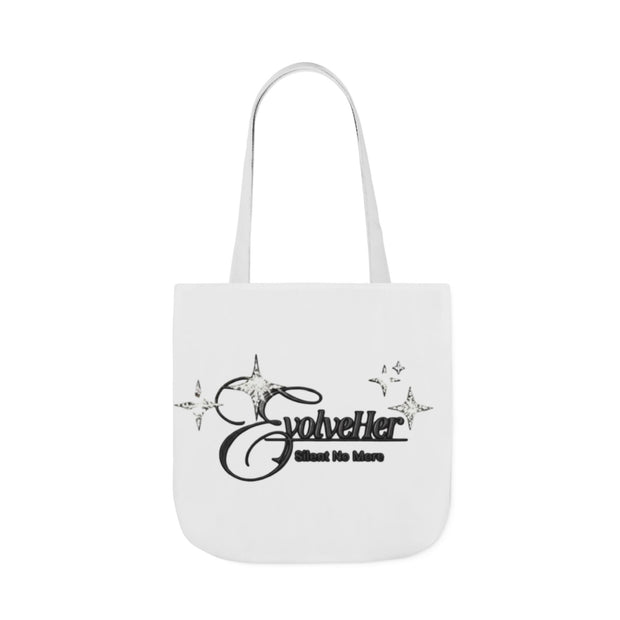 Tote Bag — 'Godwiller' Black Script Logo Canvas Tote (Everyday Carry, Grocery & Gift)