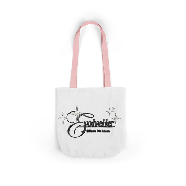 Tote Bag — 'Godwiller' Black Script Logo Canvas Tote (Everyday Carry, Grocery & Gift)