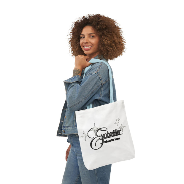 Tote Bag — 'Godwiller' Black Script Logo Canvas Tote (Everyday Carry, Grocery & Gift)