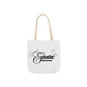 Tote Bag — 'Godwiller' Black Script Logo Canvas Tote (Everyday Carry, Grocery & Gift)