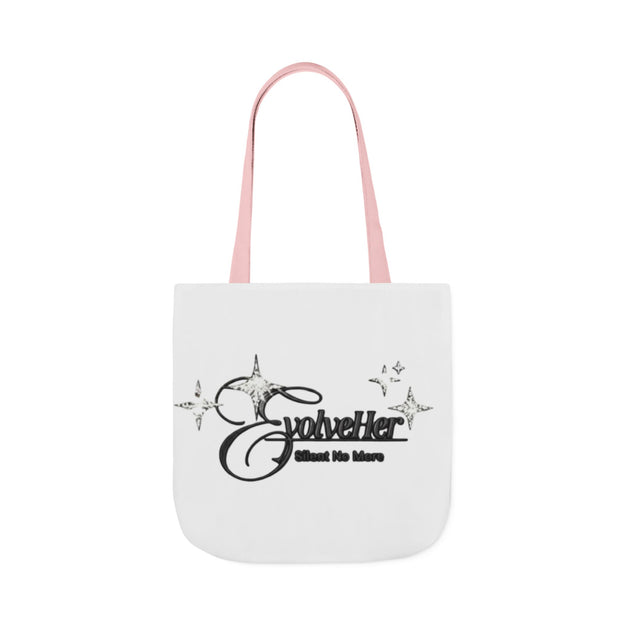 Tote Bag — 'Godwiller' Black Script Logo Canvas Tote (Everyday Carry, Grocery & Gift)